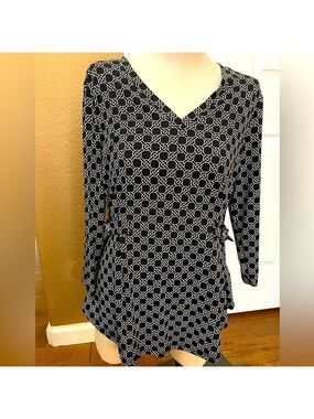 Chaus 3/4 Sleeve Tunic Blouse